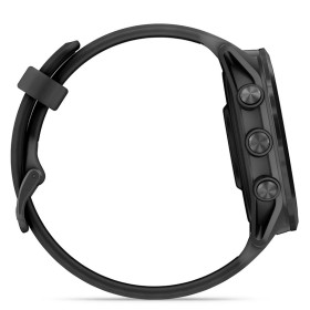 GARMIN Forerunner 570 47mm  -  Aluminium Slate avec bracelet noir translucide/noir Montre GPS Running
