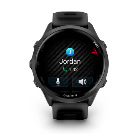 GARMIN Forerunner 570 47mm  -  Aluminium Slate avec bracelet noir translucide/noir Montre GPS Running