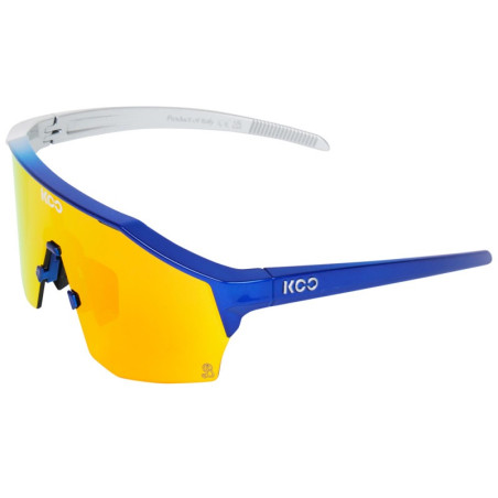 Koo RED BULL BORA HANSGROHE ALIBI Blue/Silver L - Lunettes de soleil cyclisme | Planetecycle