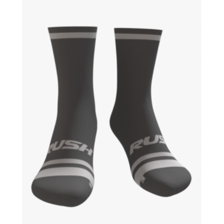 RUSH SOCKS TRI - METALIC-WHITE- Socquettes Cyclisme,Triathlon | Planetecycle