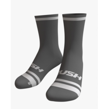 RUSH SOCKS TRI - METALIC-WHITE- Socquettes Cyclisme,Triathlon | Planetecycle