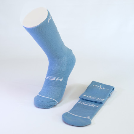 RUSH Med SOCKS ROYAL BLUE - Socquettes Cyclisme, Triathlon | Planetecycle