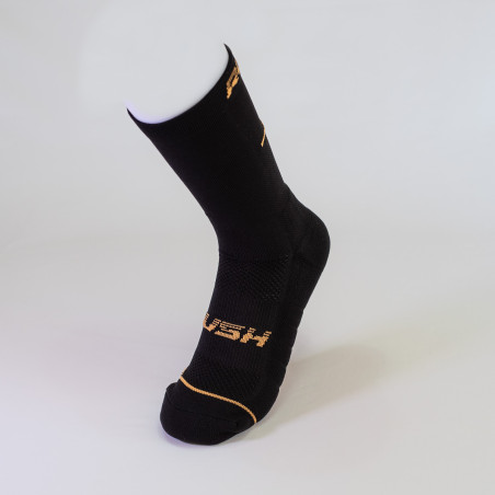 RUSH Med SOCKS BLACK - Socquettes Cyclisme, Triathlon | Planetecycle