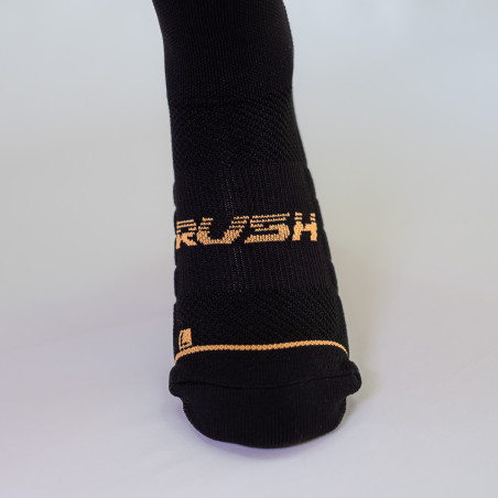 RUSH Med SOCKS BLACK - Socquettes Cyclisme, Triathlon | Planetecycle
