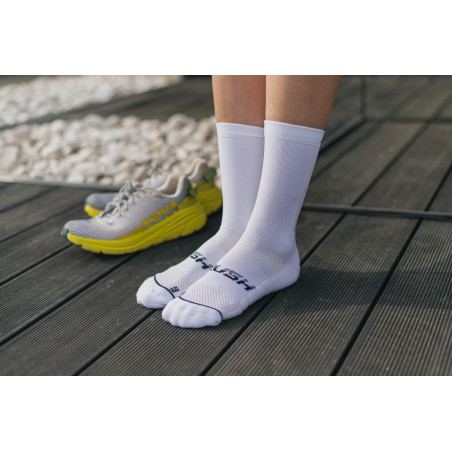 RUSH Med SOCKS WHITE - Socquettes Cyclisme, Triathlon | Planetecycle