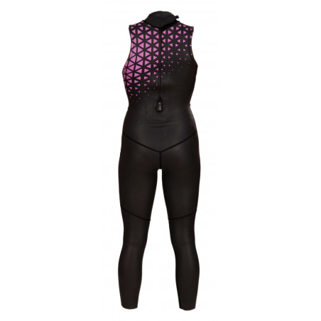 Mako NeoSwim Sleeveless Femme - Combinaison Triathlon Néoprène sans manches  | Planetecycle