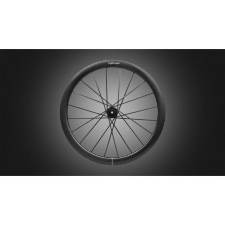 Lightweight MEILENSTEIN ART DISC Tubeless - Paire de Roues Lighwteight freinage à disques | Planetecycle