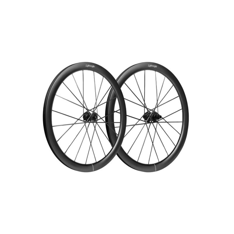 Lightweight MEILENSTEIN ART DISC Tubeless - Paire de Roues Lighwteight freinage à disques | Planetecycle