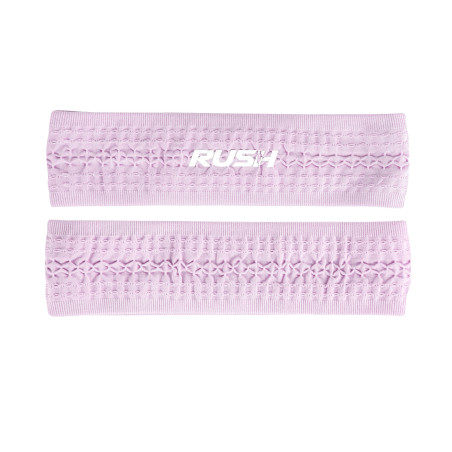 Headband Running RUSH - LIGHT PINK - Bandeau running léger, respirant, extensible et sans coutures | Planetecycle