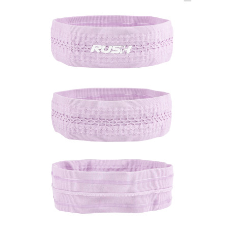 Headband Running RUSH - LIGHT PINK - Bandeau running léger, respirant, extensible et sans coutures | Planetecycle