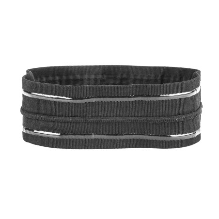 Headband Running RUSH - BLACK - Bandeau running léger, respirant, extensible et sans coutures | Planetecycle
