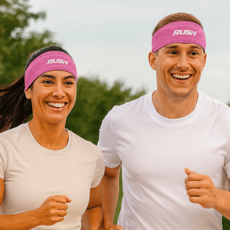 Headband Running RUSH - GRENADE - Bandeau running léger, respirant, extensible et sans coutures | Planetecycle