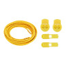 RUSH Lacets running FastLace striped Sand Yellow - Black