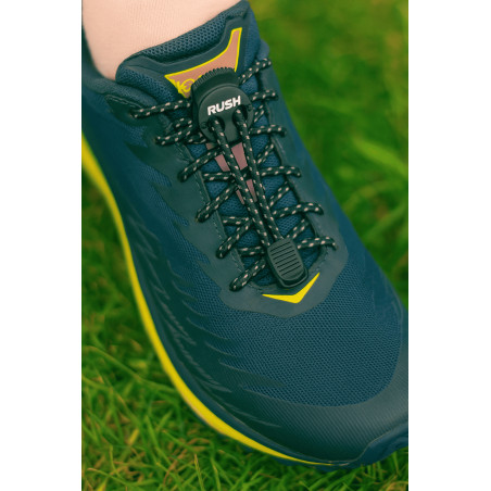 RUSH Lacets running FastLace reflective Black | Planetecycle