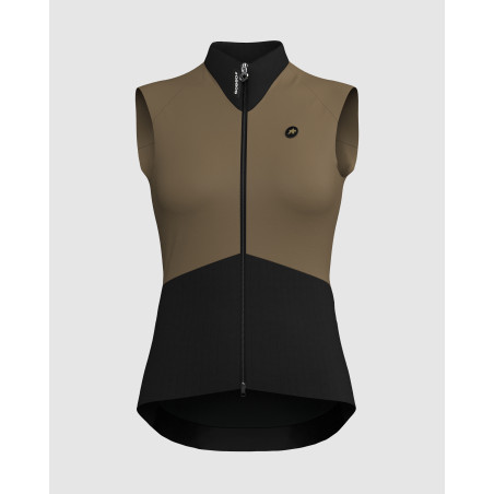 ASSOS UMA GTV 2/3 Vest S11 - Terra Sand - Veste Cycliste sans manches Femme | Planetecycle