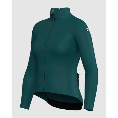 ASSOS UMA GT 2/3 LS Jersey C2 - Foundation Green - Maillot Cycliste manches longues Femme | Planetecycle