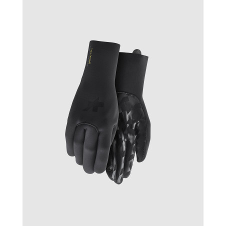 ASSOS Rain Gloves P1 - Black Series - Gants cycliste Pluie | Planetecycle