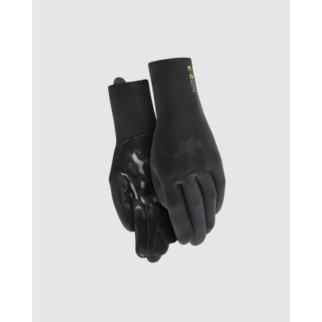 ASSOS Rain Gloves P1 - Black Series - Gants cycliste Pluie | Planetecycle