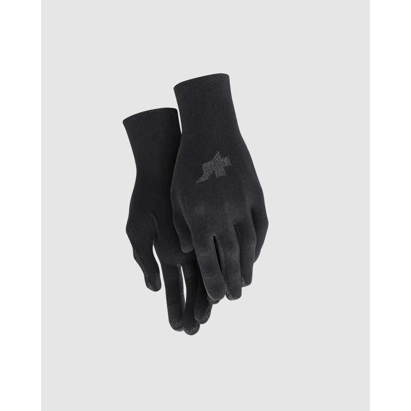 ASSOS SPRING FALL LINER GLOVES EVO - Black Series - Gants mi saison  | Planetecycle