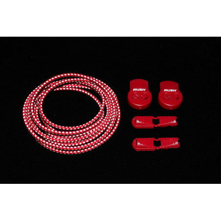 ULTEAM RACE Lacets running FastLace reflective Red | Planetecycle