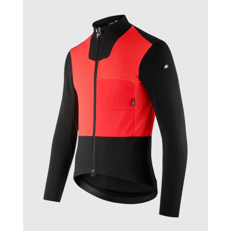 ASSOS EQUIPE R 3/3 HABU Jacket S11 - Lolly Red - Veste Cycliste Hiver | Planetecycle