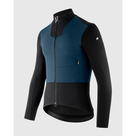 ASSOS EQUIPE R 3/3 Jacket S11 - Petrol Blue - Veste Cycliste Hiver | Planetecycle