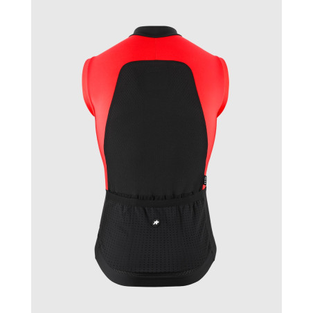 ASSOS EQUIPE R 2/3 Gilet S11 - Lolly Red - Veste Cycliste coupevent sans manches | Planetecycle