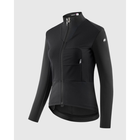 ASSOS DYORA R Habu 3/3 Jacket S11 - Black Series - Veste Cycliste Hiver Femme | Planetecycle