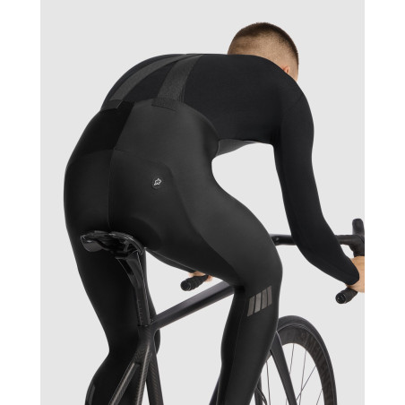 ASSOS ThermoBooster BibTights S11 - Black Series - Cuissard cycliste Homme Hiver | Planetecycle