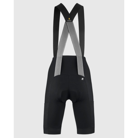 ASSOS TACTICA W 2/3 BibShortsT5 - Black Series - Cuissard cycliste Femme Demie Saison | Planetecycle