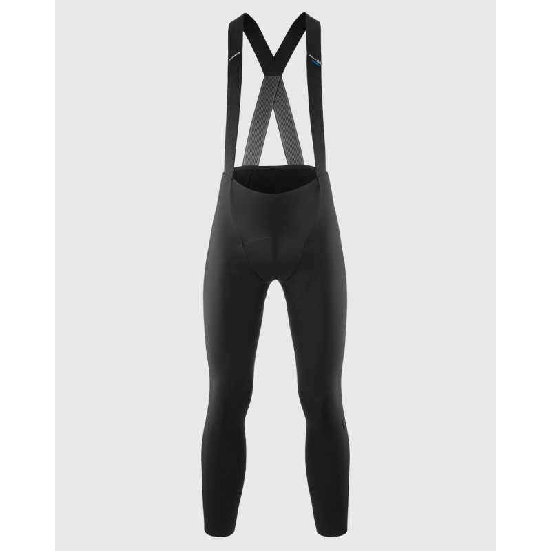 ASSOS MILLE GT 3/3 Hashoogi winter BibTightsS11 - Black Series - Cuissard Long cycliste Homme Hiver | Planetecycle