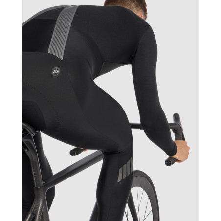 ASSOS MILLE GT 3/3 Hashoogi winter BibTightsS11 - Black Series - Cuissard Long cycliste Homme Hiver | Planetecycle