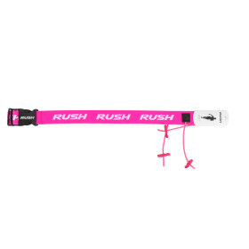 Ceinture porte dossard RUSH Basic Race belt Pink avec 3 points