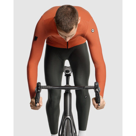ASSOS MILLE GT 2/3 spring fall LS Jersey C2 - Rusty Brown - Maillot Cycliste manches longues Homme  | Planetecycle