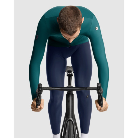 ASSOS MILLE GT 2/3 LS Jersey C2 - Foundation Green - Maillot Cycliste manches longues Homme | Planetecycle