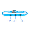 Ceinture porte dossard RUSH Basic Race belt  Blue avec 3 points