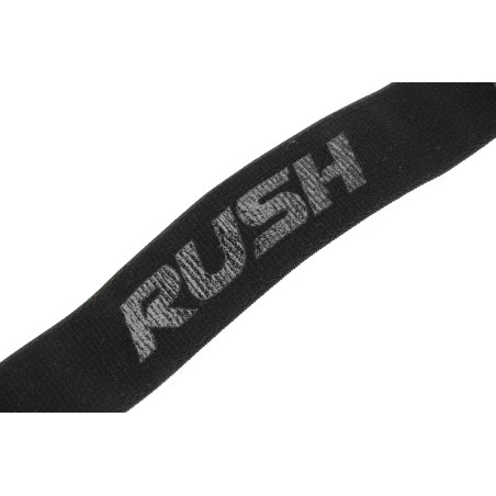 Ceinture porte dossard RUSH Basic Race belt Black avec 3 points | Planetecycle