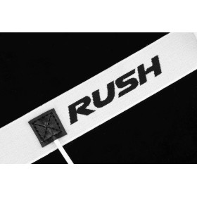 Ceinture porte dossard RUSH Basic Race belt Blanc avec 3 points