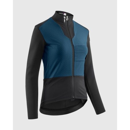 ASSOS DYORA R 3/3 Jacket S11 - Petrol Blue - Veste Cycliste Hiver Femme | Planetecycle