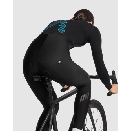 ASSOS DYORA R 3/3 Bib TightsS11 - Black Series - Cuissard cycliste Femme Hiver | Planetecycle