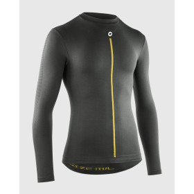 ASSOS SPRING FALL LS SKIN LAYER P1 Anthracite Grey - Sous vetement Cycliste manches longues