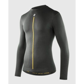 ASSOS SPRING FALL LS SKIN LAYER P1 Anthracite Grey - Sous vetement Cycliste manches longues