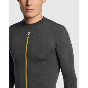 ASSOS SPRING FALL LS SKIN LAYER P1 Anthracite Grey - Sous vetement Cycliste manches longues