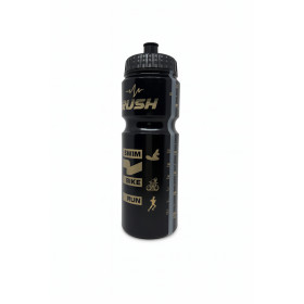 Bidon TRIATHLON RUSH - Black Shiny GOLD - 750ml