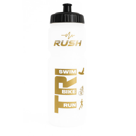 Bidon TRIATHLON RUSH - CLEAR GOLD SHINY - 750ml | Planetecycle