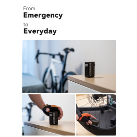 Mini Pompe électrique CYCPLUS AS2 PRO - Mini compresseur pour gonflage rapide toutes valves