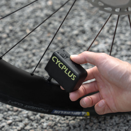 Mini Pompe électrique CYCPLUS AS2 Ultra - Mini compresseur pour gonflage rapide toutes valves | Planetecycle