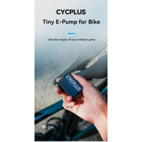 Mini Pompe électrique CYCPLUS AS2   - Mini compresseur pour gonflage rapide toutes valves