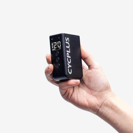 Mini Pompe électrique CYCPLUS AS2 PRO MAX - Mini compresseur pour gonflage rapide toutes valves | Planetecycle