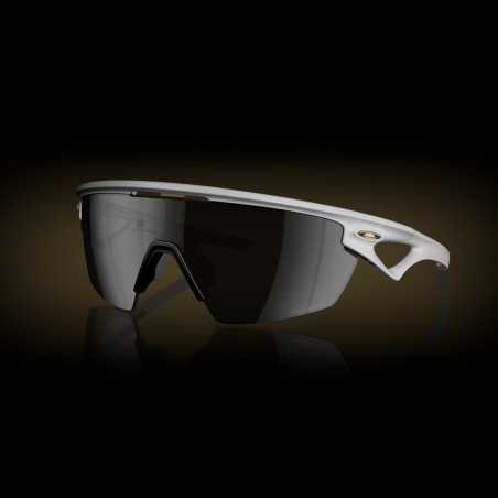 OAKLEY SPHAERA Players Collection Blanc Mat Verres Prizm Noir - OO9403-2436 - Lunettes solaires | Planetecycle